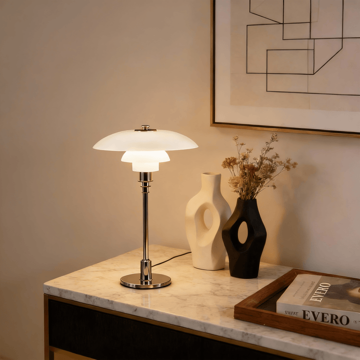 LumoraLicht Nordische Retro - Tischleuchte - LumoraLicht