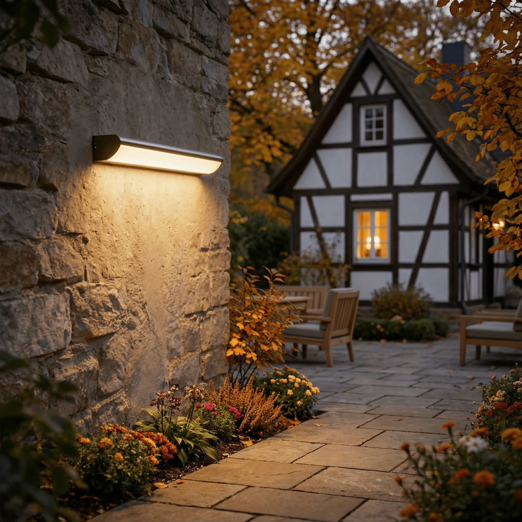 LumoraLicht Zeitgenössische wasserdichte LED - Außenwandlampe - LumoraLicht