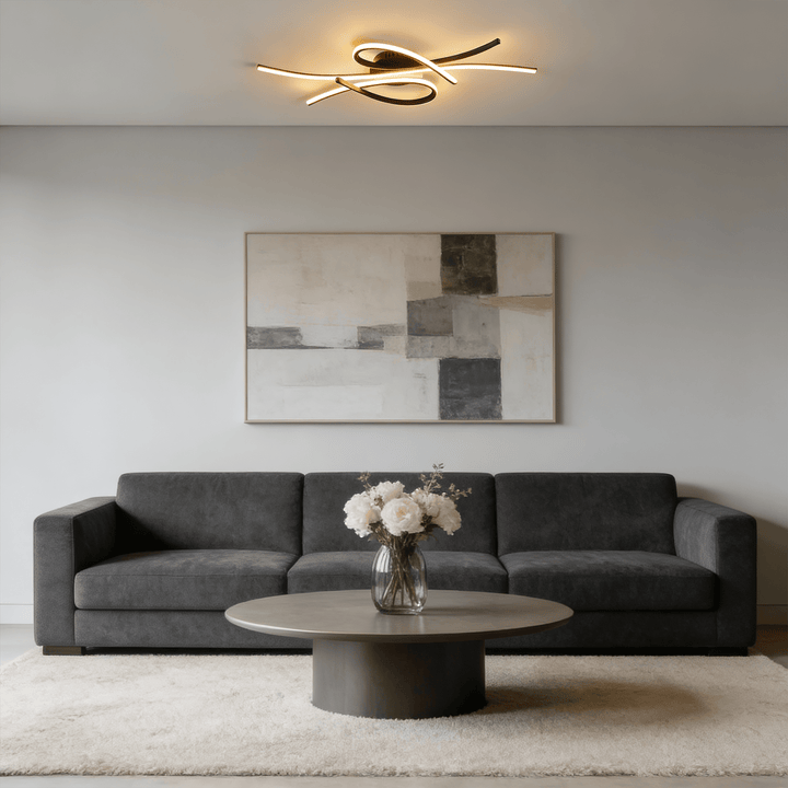 LumoraLicht Moderne kreative Deckenleuchte in Form von Musiknoten - LumoraLicht