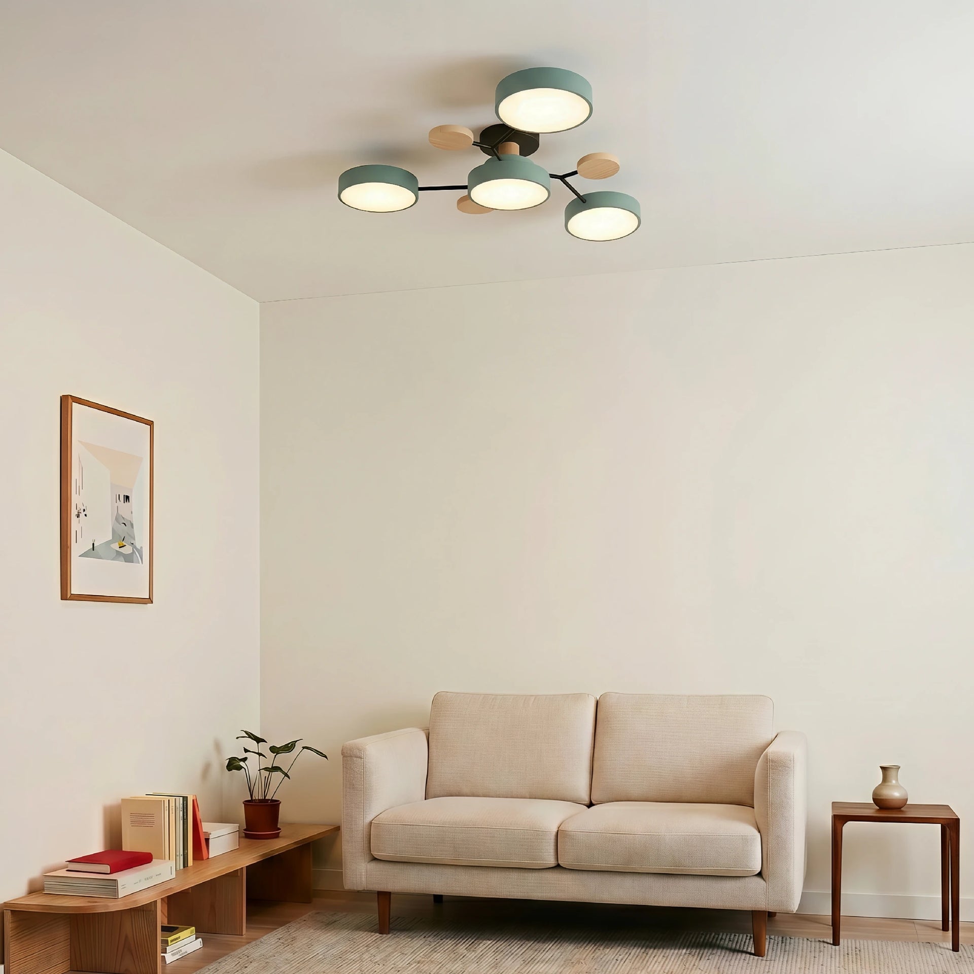 LumoraLicht LED Pendelleuchte Acryl Rund, moderne Hängeleuchte 16W, 3000K Warmweiß, für Esszimmer Wohnzimmer Schlafzimmer