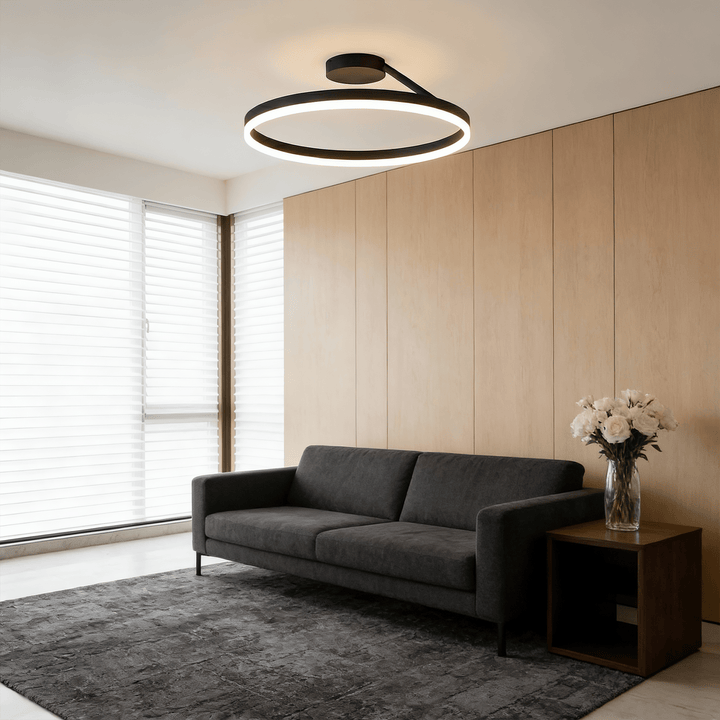 LumoraLicht Moderne runde Acryl - Deckenleuchte - LumoraLicht