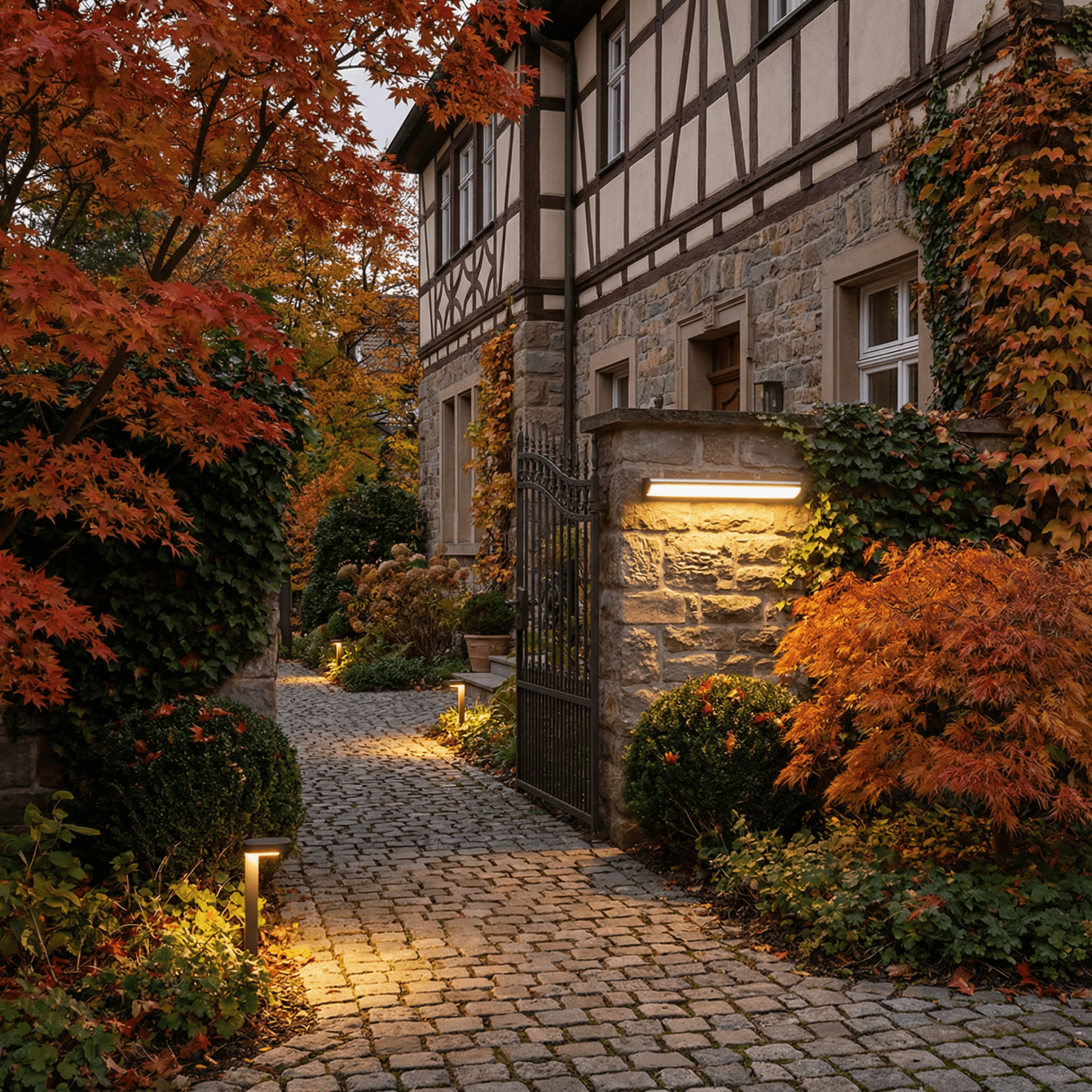 LumoraLicht Zeitgenössische wasserdichte LED - Außenwandlampe - LumoraLicht