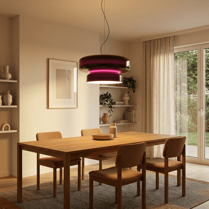 LumoraLicht Kreative Buntglas - Deckenleuchte - LumoraLicht
