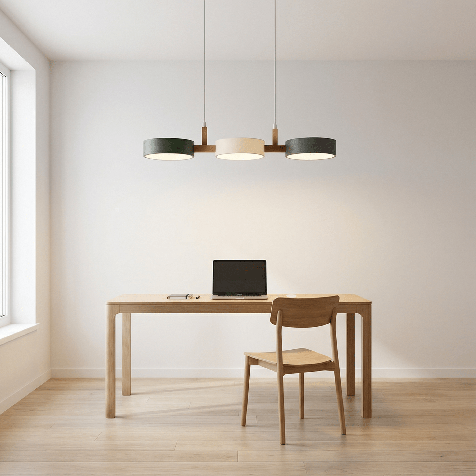 LumoraLicht Nordische moderne Zylinder - Pendelleuchte aus Metall - LumoraLicht