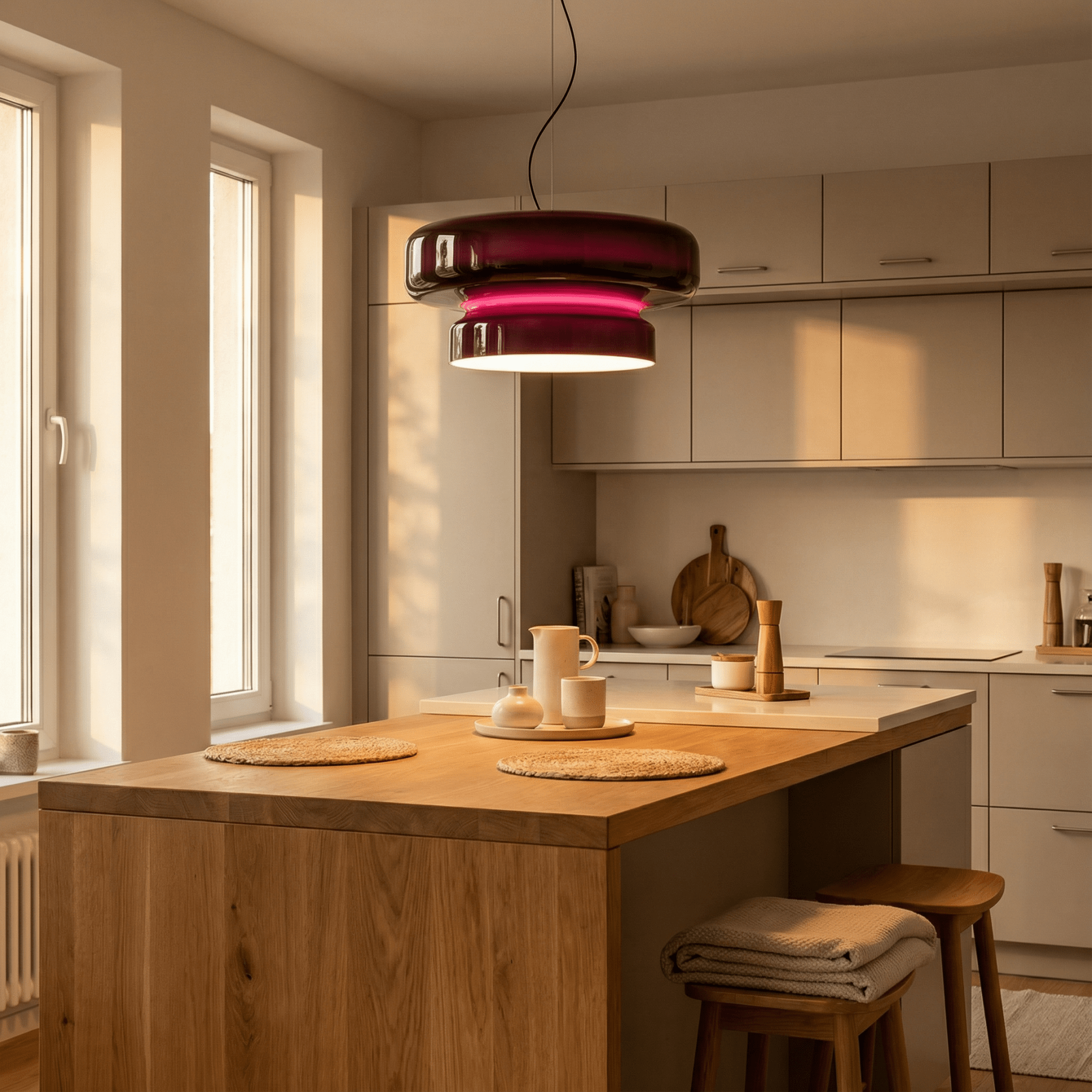 LumoraLicht Kreative Buntglas - Deckenleuchte - LumoraLicht