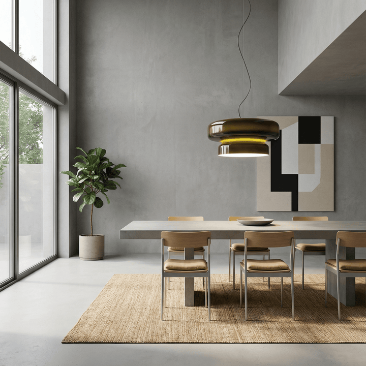 LumoraLicht Kreative Buntglas - Deckenleuchte - LumoraLicht