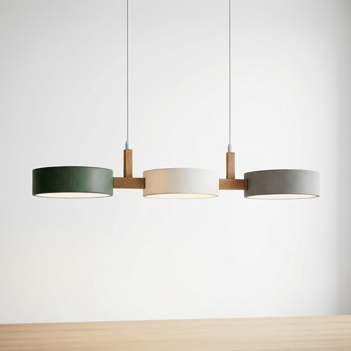 LumoraLicht Nordische moderne Zylinder - Pendelleuchte aus Metall - LumoraLicht