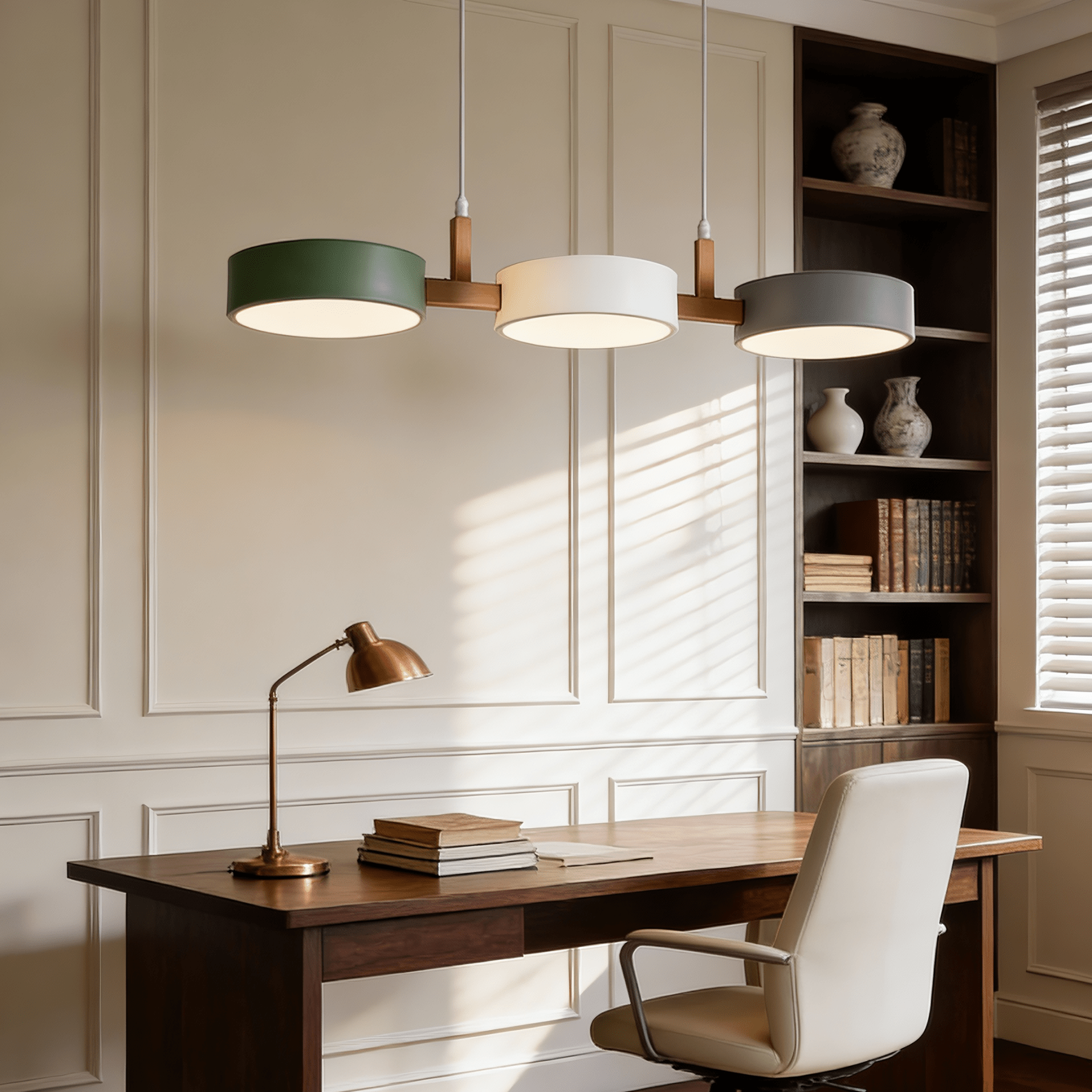 LumoraLicht Nordische moderne Zylinder - Pendelleuchte aus Metall - LumoraLicht