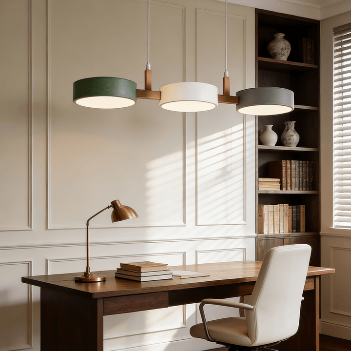 LumoraLicht Nordische moderne Zylinder - Pendelleuchte aus Metall - LumoraLicht