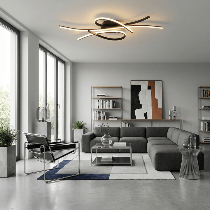 LumoraLicht Moderne kreative Deckenleuchte in Form von Musiknoten - LumoraLicht