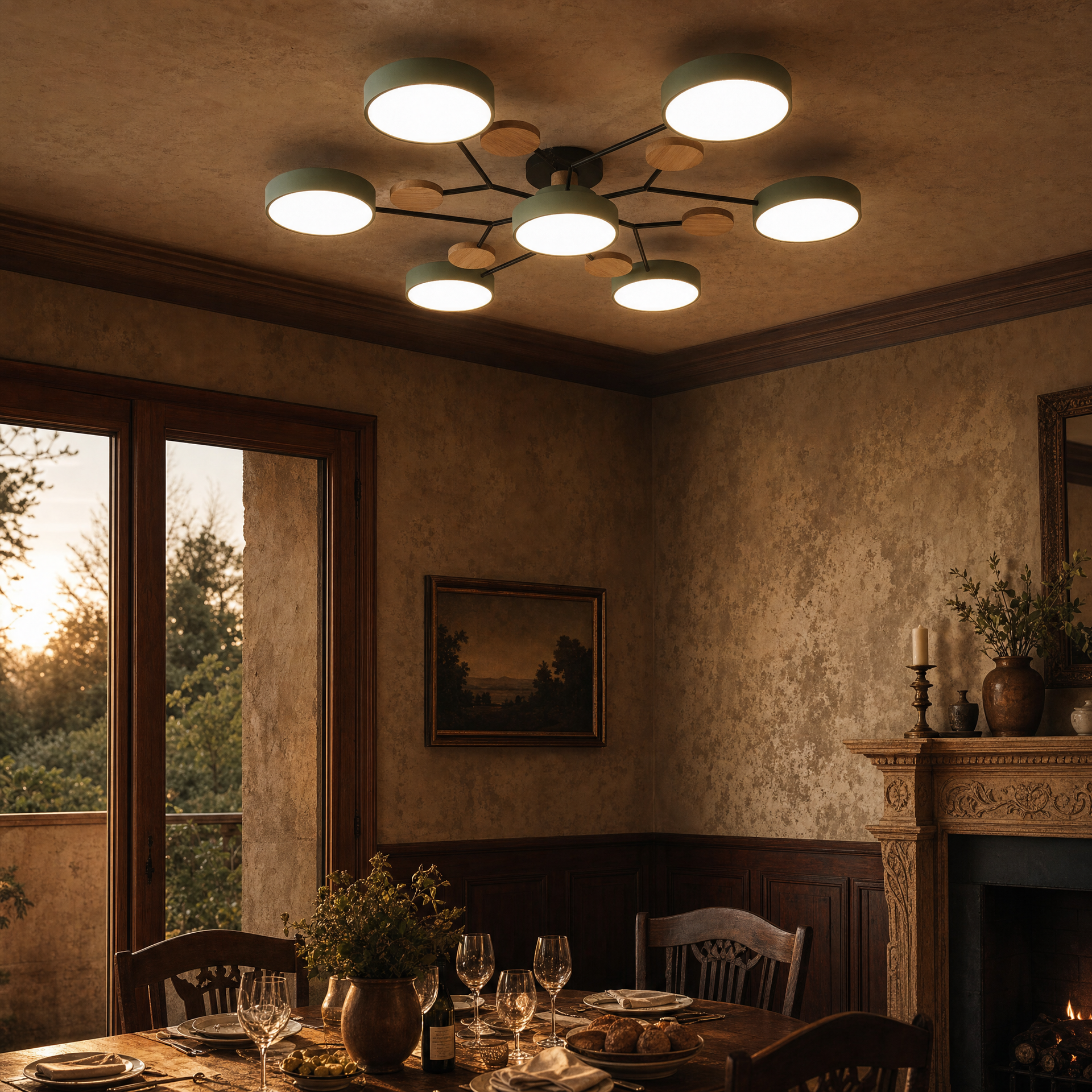 LumoraLicht LED Pendelleuchte Acryl Rund, moderne Hängeleuchte 16W, 3000K Warmweiß, für Esszimmer Wohnzimmer Schlafzimmer