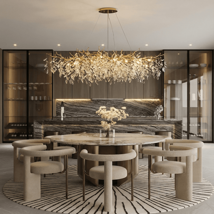 LumoraLicht Moderner Kristall Luxus Deckenleuchter - LumoraLicht