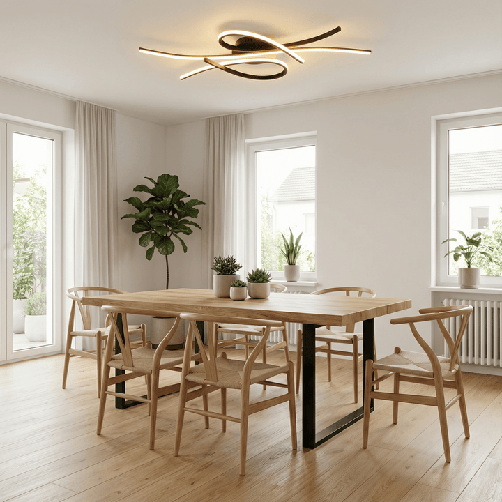 LumoraLicht Moderne kreative Deckenleuchte in Form von Musiknoten - LumoraLicht